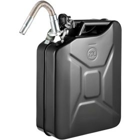 5.3 Gal / 20L Portable American Jerry Can Petrol Diesel Storage Can (Capacity: 20L, Color: Black A)